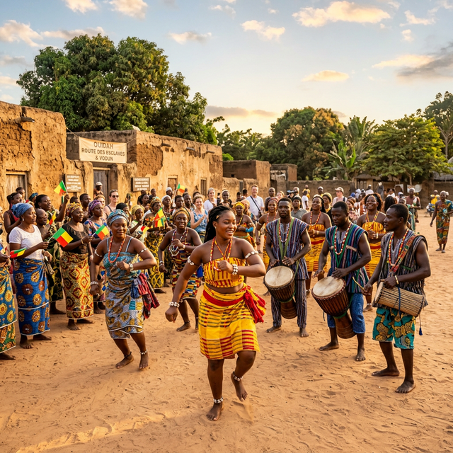 Tourisme culturel Ouidah Bénin